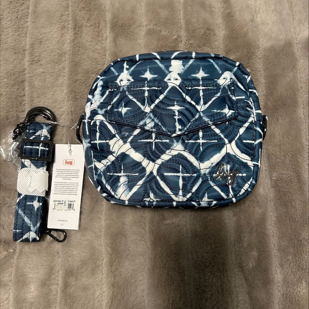Lug Swing Crossbody - Diamond Navy - NWT